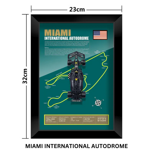 F1 Frame - With Hamiltons W14E Car